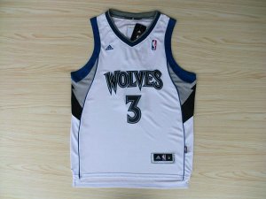 Maillot De Basket Minnesota Timberwolves Brandon Roy 3 Tissus Sportif Fans Edition Blanc